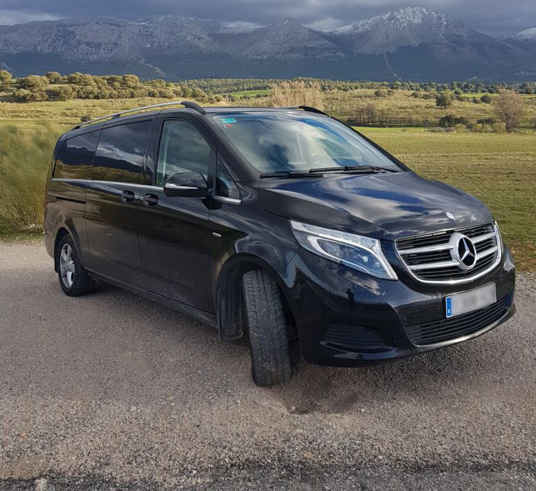 Vehículos VTC Mercedes en Granada